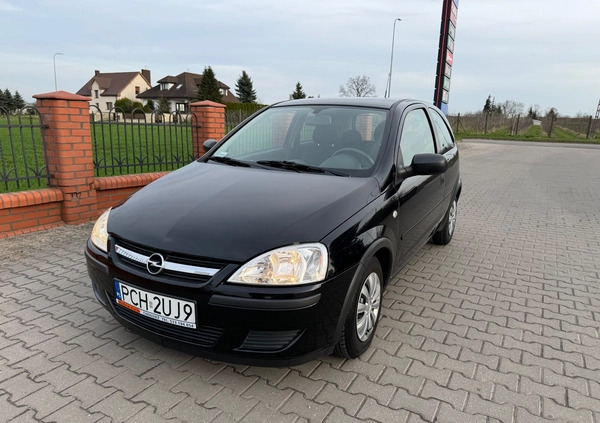 Opel Corsa cena 7500 przebieg: 96000, rok produkcji 2006 z Chodzież małe 29